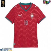 Ženski Nogometni dresi Portugalska Pedro Neto #18 Domači SP 2026 Kratek Rokav